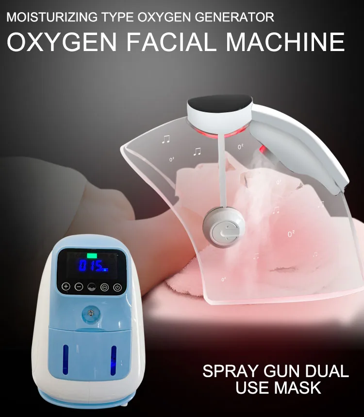 Oxygen Jet / Hydra-Oxygen Beauty Device (Version 2.0, with LED Mask) — view 4