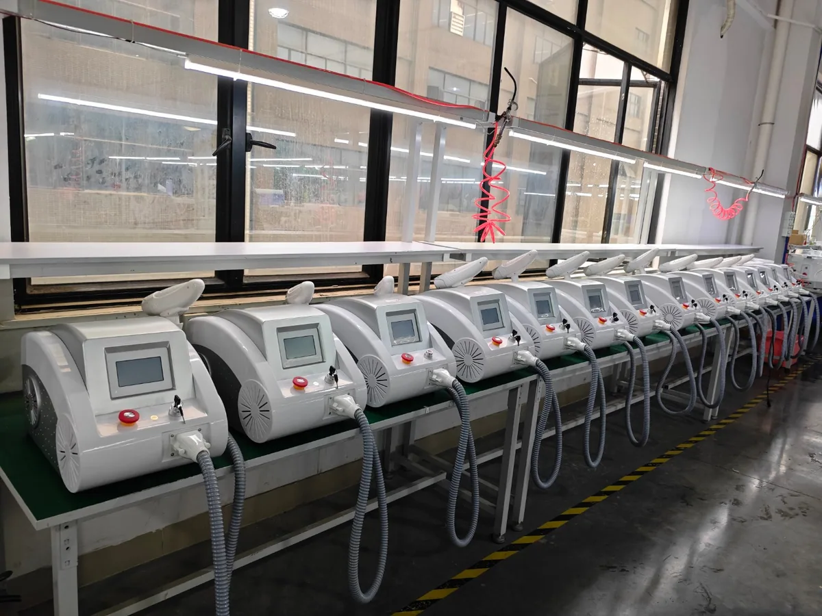 Units in production — Compact Picosecond Laser Device