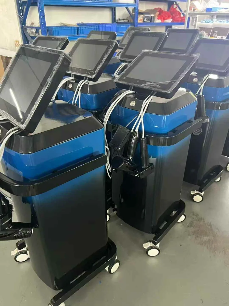 Units in production — Vertical Gold RF Microneedling Device (Custom Model)